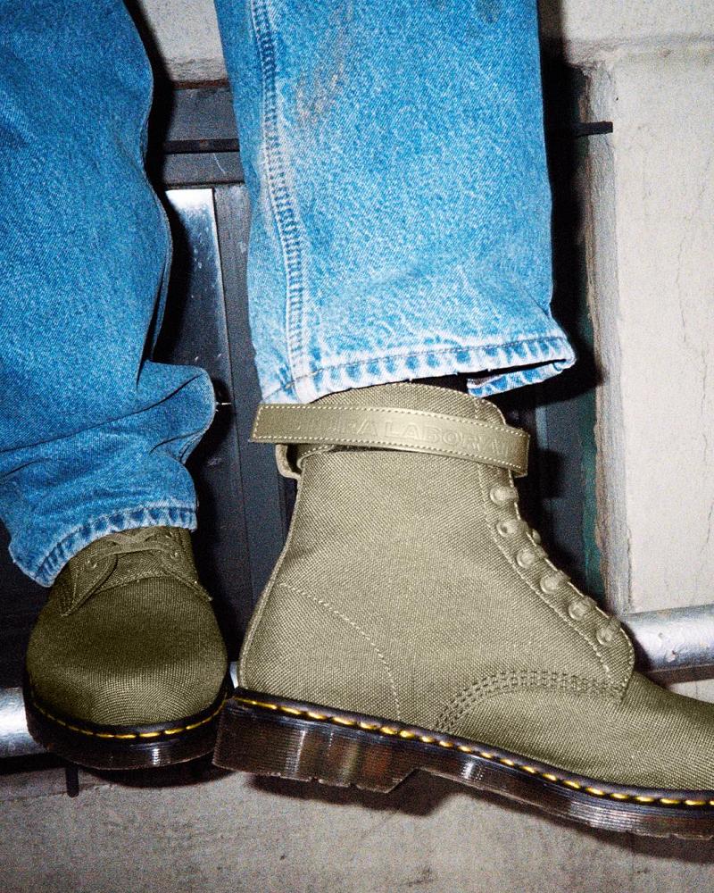 Dr Martens 1460 Futura Olive Páskové Snørestøvler Herre Olivengrøn | DK 511CTV